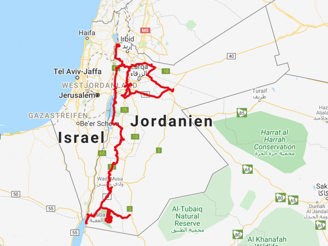 Zusammenfassung: Jordanien